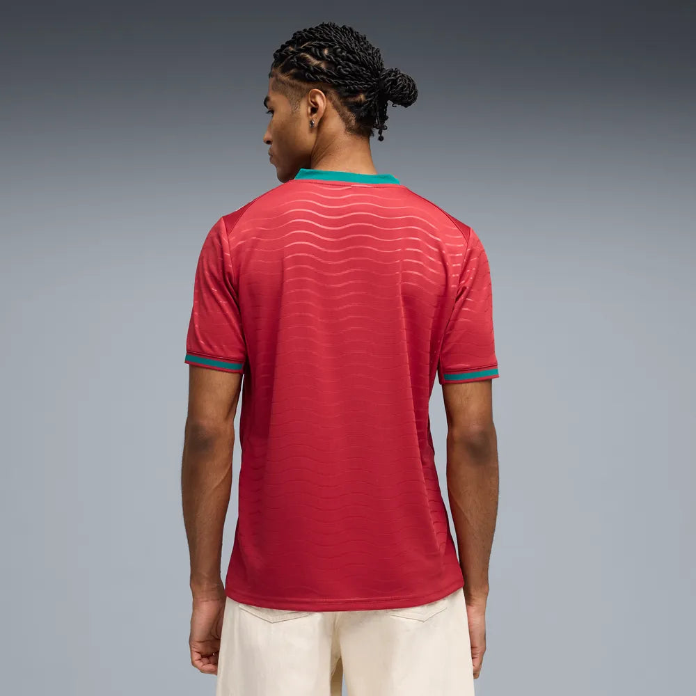 Portugal Herrenfußballshirt Home 2026, Heimtrikot für die WM 2026 mit dryCELL und Teamdesign - machsport