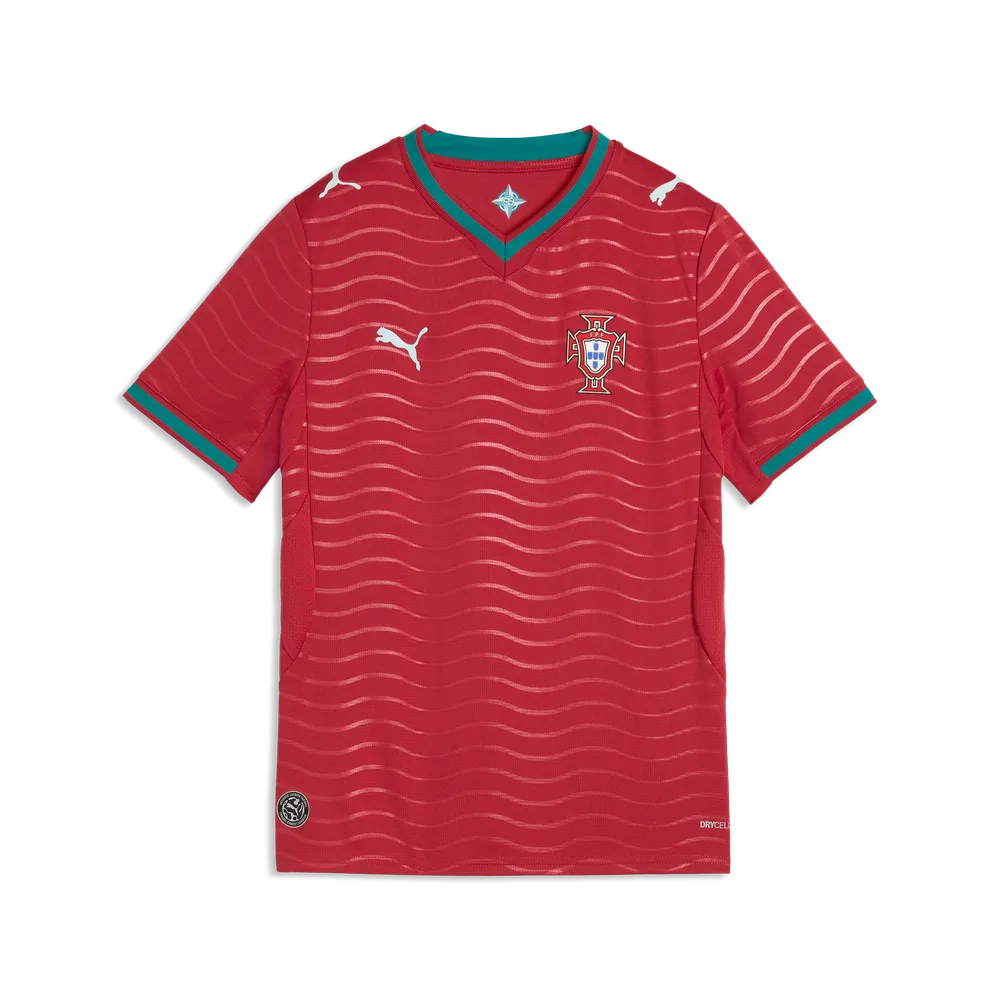 Portugal Kinderfußballshirt Home 2026, Heimtrikot mit DryCELL für junge Portugal Fans - machsport – Bild 