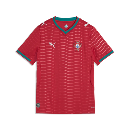 Portugal Kinderfußballshirt Home 2026, Heimtrikot mit DryCELL für junge Portugal Fans - machsport