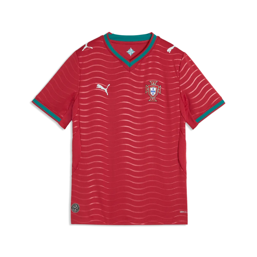 Portugal Kinderfußballshirt Home 2026, Heimtrikot mit DryCELL für junge Portugal Fans - machsport