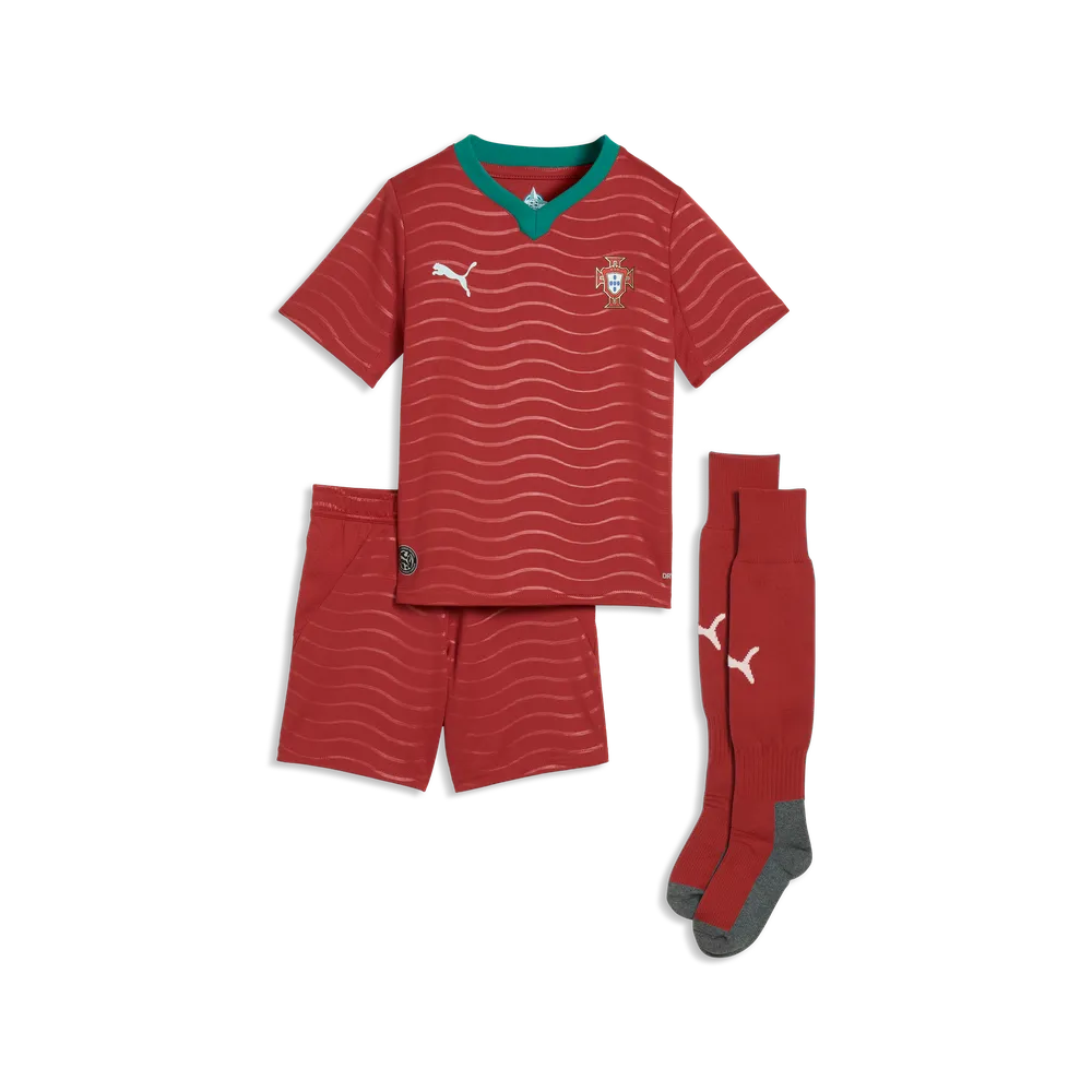 Portugal Kinderfußballset Home Minikit 2026