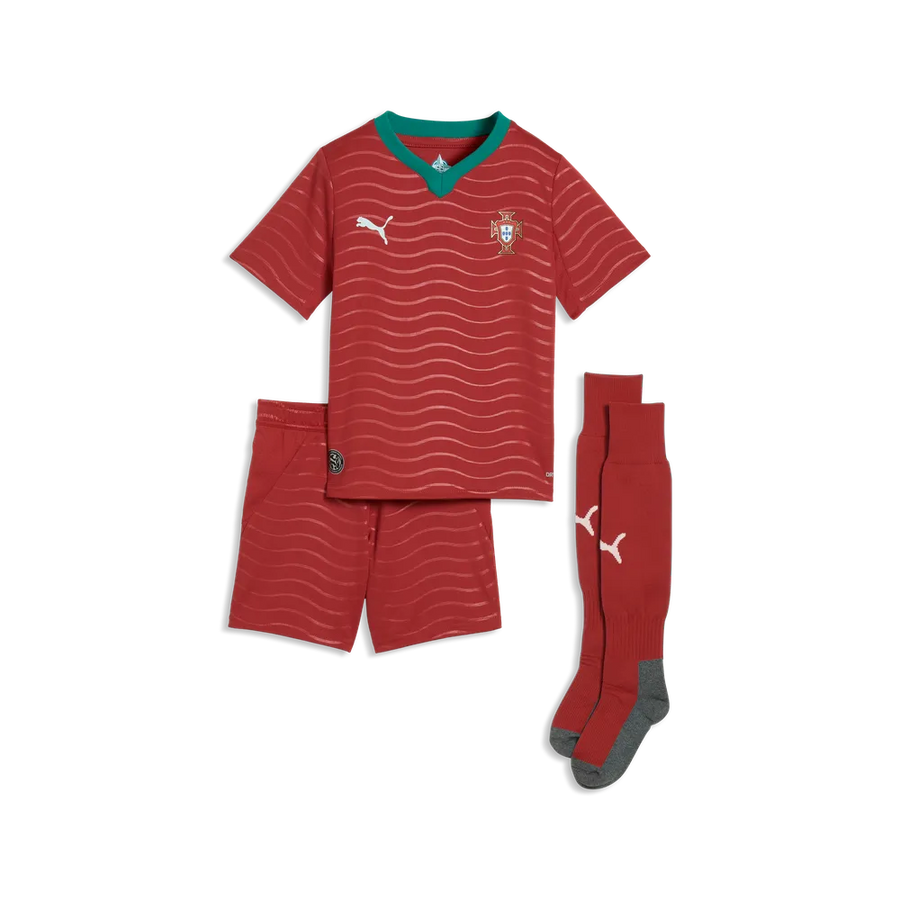 Portugal Kinderfußballset Home Minikit 2026