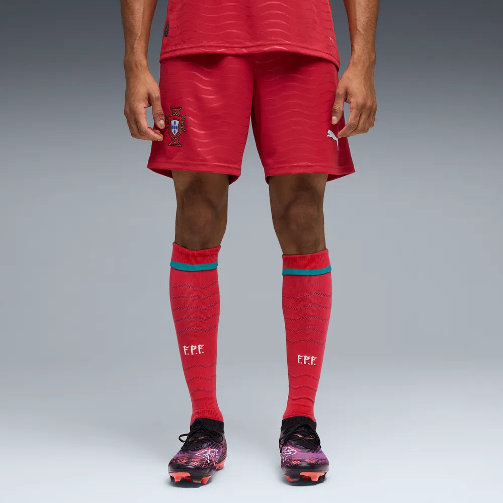 Portugal Herrenfußballshort Replica 2026, Matchshorts mit dryCELL für Spiel, Training und Fan Einsatz - machsport