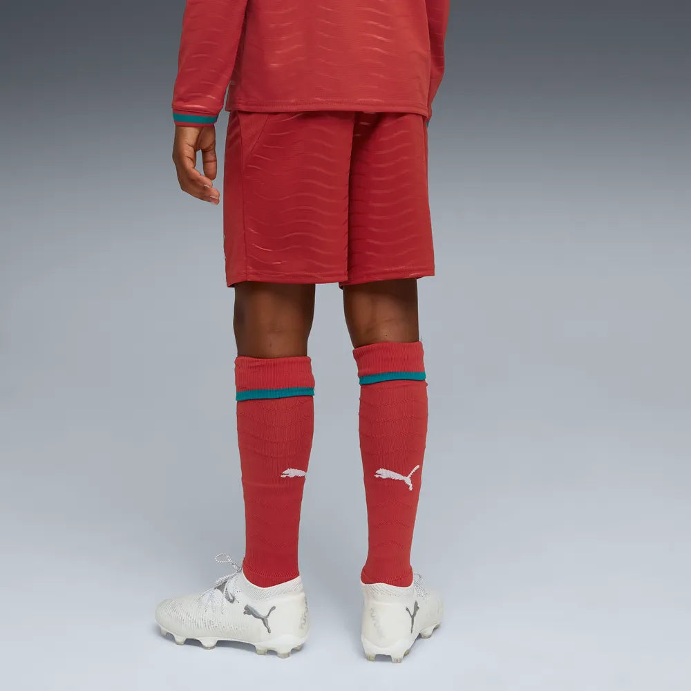 Portugal Kinderfußballshort Replica 2026, Matchshorts mit dryCELL für Spiel, Training und Fan Einsatz - machsport