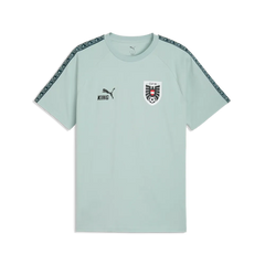 Österreich ÖFB Herrenfußballshirt King Tee, Modern Mint-Puma Black