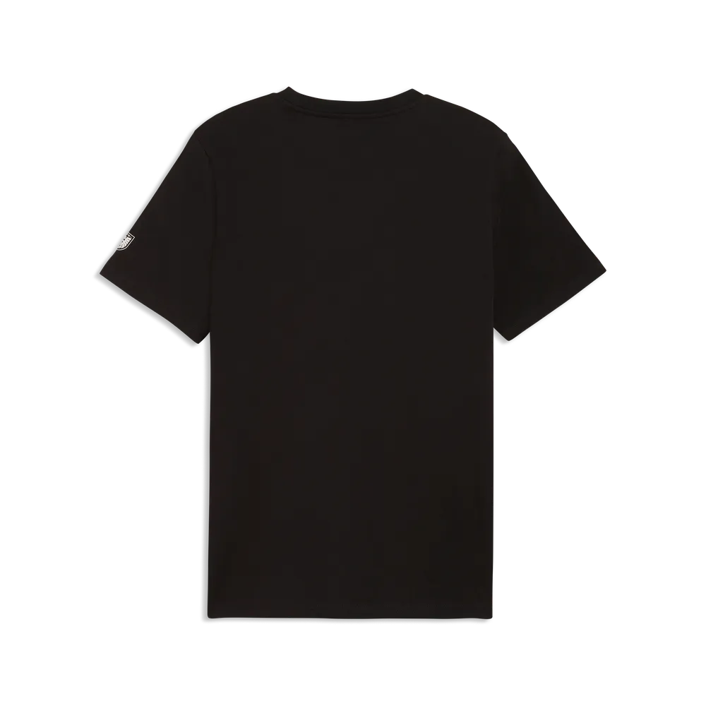 Österreich ÖFB Herrenfußballshirt King Logo Tee, Black/White