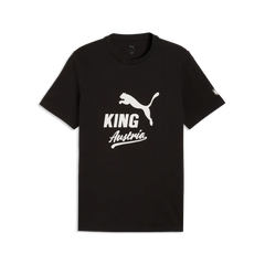 Österreich ÖFB Herrenfußballshirt King Logo Tee, Black/White