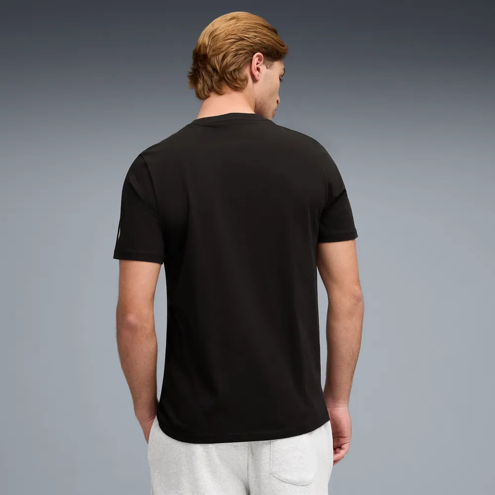 Österreich ÖFB Herrenfußballshirt King Logo Tee, Black/White – Bild 