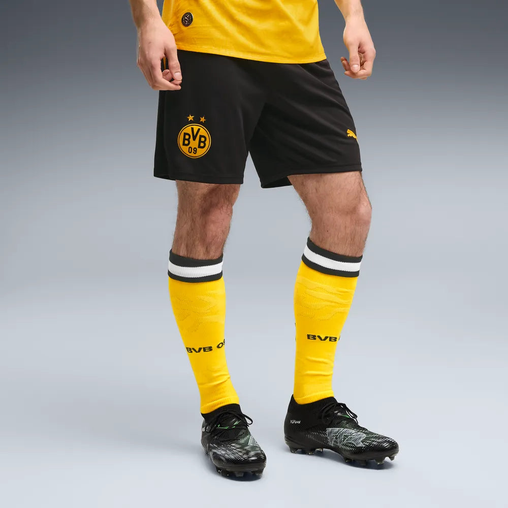 BVB Herrenfußballhose Shorts Replica 2026/2027, Borussia Dortmund Shorts mit dryCELL - machsport – Bild 