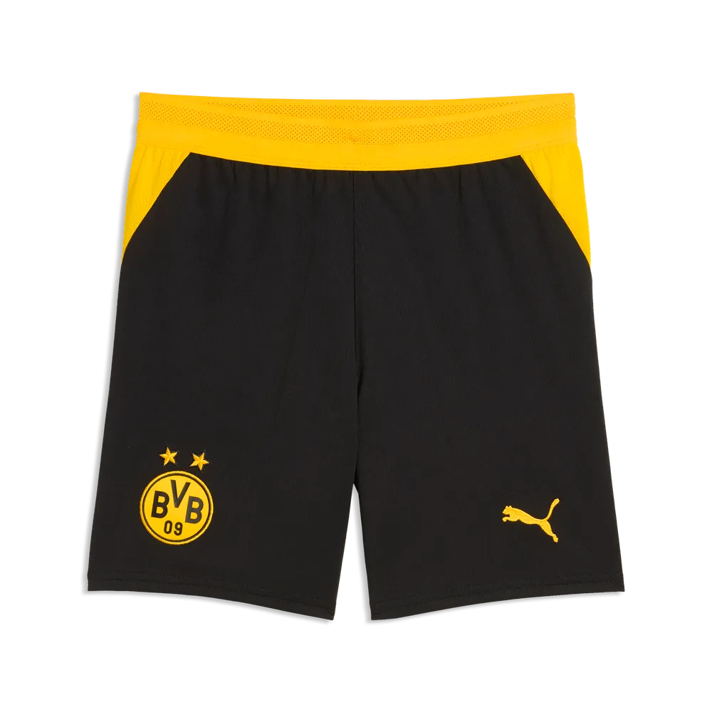 BVB Kinderfußballhose Replica 2026/2027, Borussia Dortmund Shorts mit dryCELL für junge Fans - machsport – Bild 