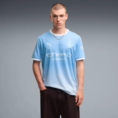 Manchester City Herrenfußballshirt Home Jersey, Heimtrikot mit dryCELL für Spiel, Training und Fanmomente