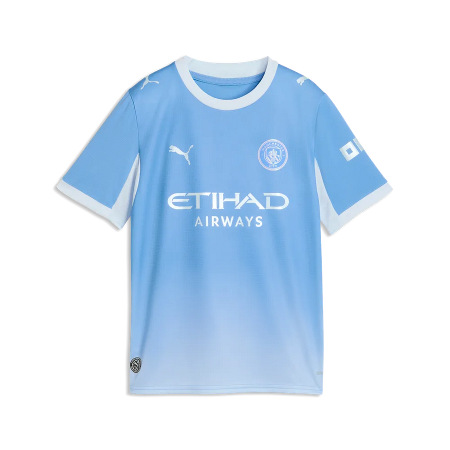 Manchester City Kinderfußballshirt Home Jersey, Heimtrikot mit dryCELL für junge Fans - machsport