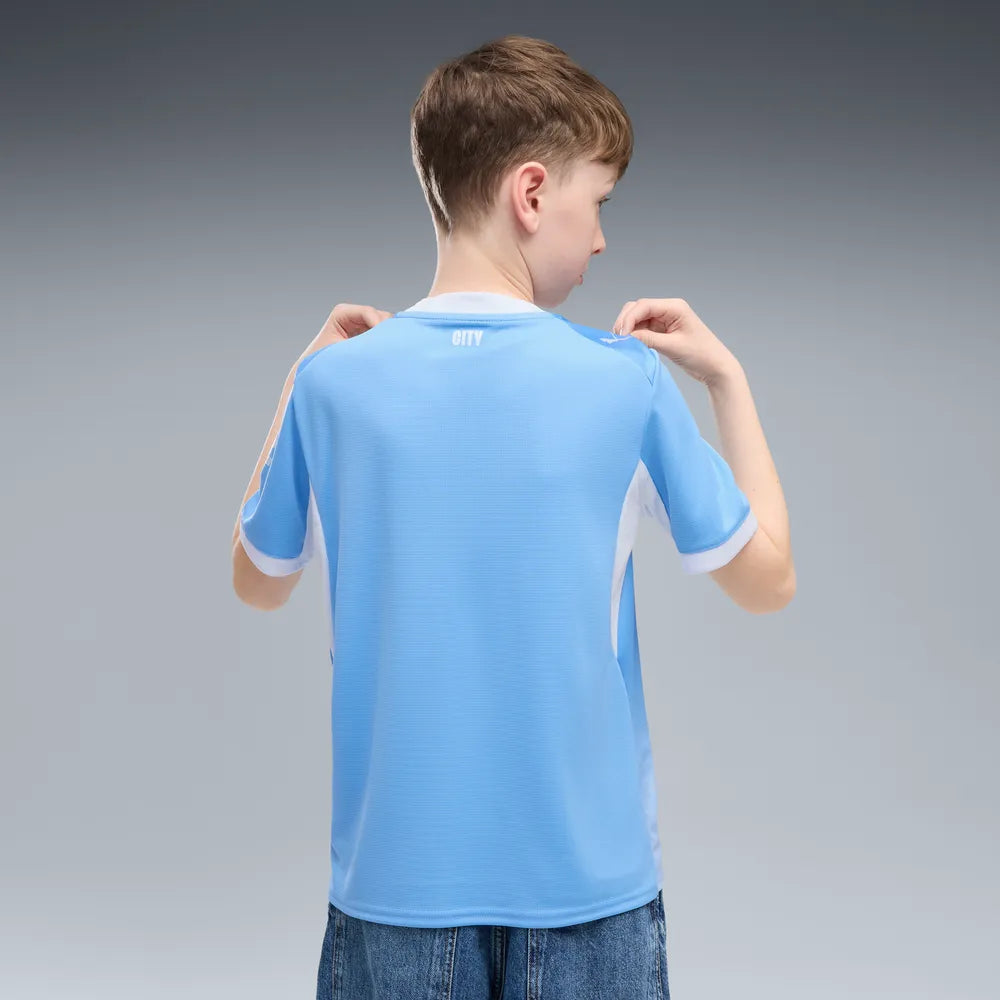 Manchester City Kinderfußballshirt Home Jersey, Heimtrikot mit dryCELL für junge Fans – Bild 