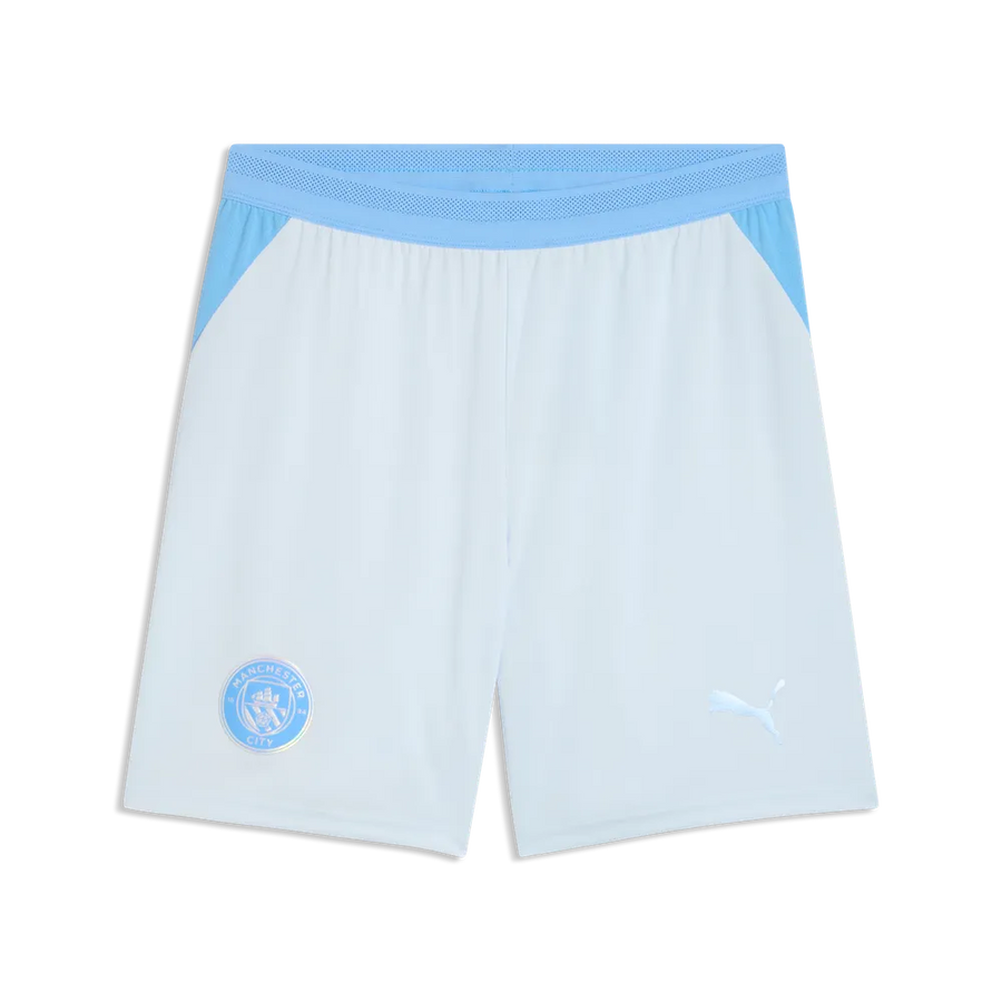 Manchester City Herrenfußballhose Replica, Fußballshorts mit dryCELL für Training und Fanmomente - machsport