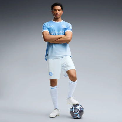 Manchester City Herrenfußballhose Replica, Fußballshorts mit dryCELL für Training und Fanmomente