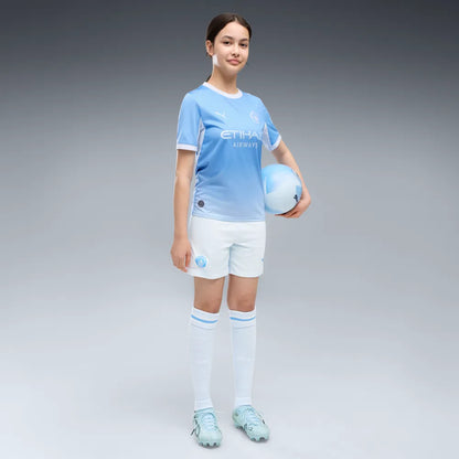 Manchester City Kinderfußballhose Replica, Fußballshorts mit dryCELL für junge Fans