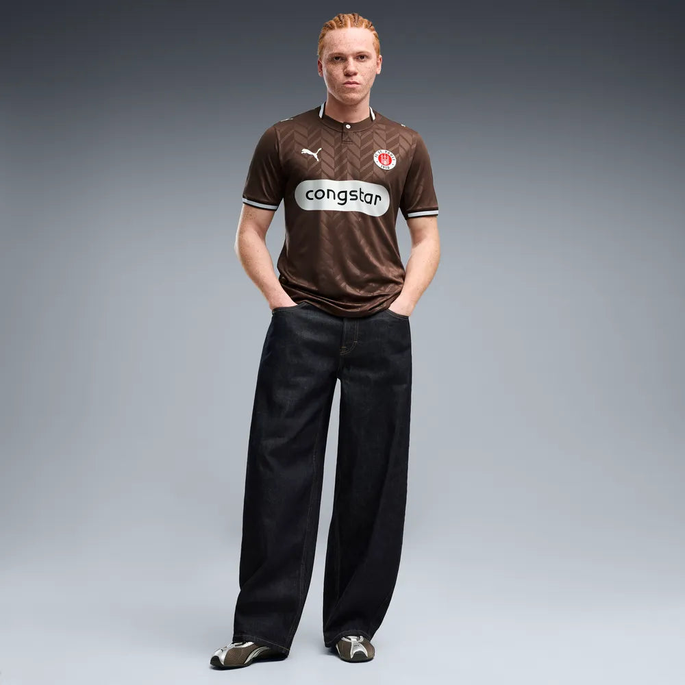 FC St.Pauli Herrenfußballshirt Home 26/27 – Bild 