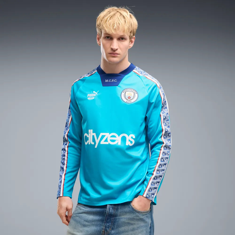 Manchester City Herrenfußballshirt King Jersey LS