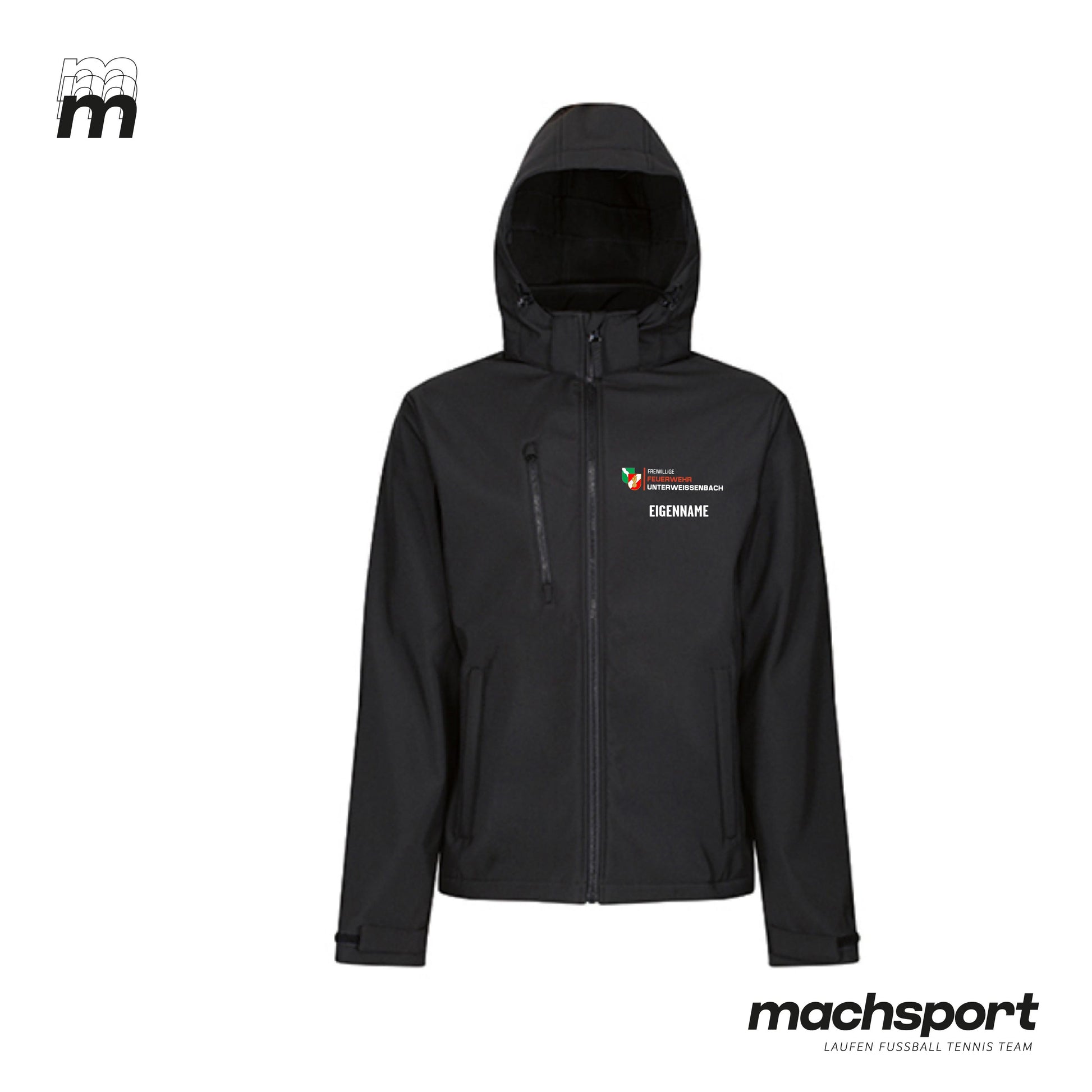 Freiwillige Feuerwehr Unterweißenbach Softshelljacke Herren - machsport – Bild 