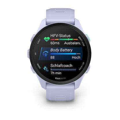 Garmin Forerunner 70, Cool Lavender mit Schnellwechsel-Armband 20 mm Silikon