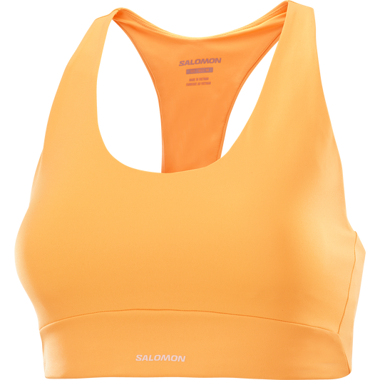 Salomon Sport-BH Shakeout Bra – apricot / 36
