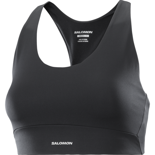 Salomon Sport-BH Shakeout Core Bra – schwarz / 34