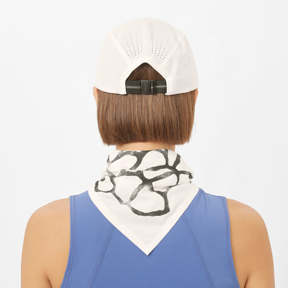 Salomon Cap Shakeout, leichte Laufkappe für Running und Alltag mit Atmun, whisper white - machsport