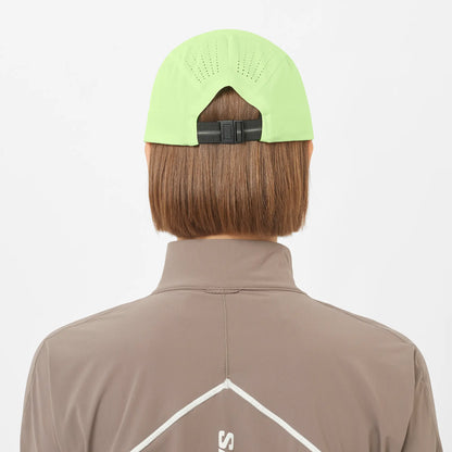 Salomon Cap Shakeout, leichte Laufkappe für Running und Alltag mit Atmungsaktivität und schnelltrocknendem Komfort, butterfly - machsport