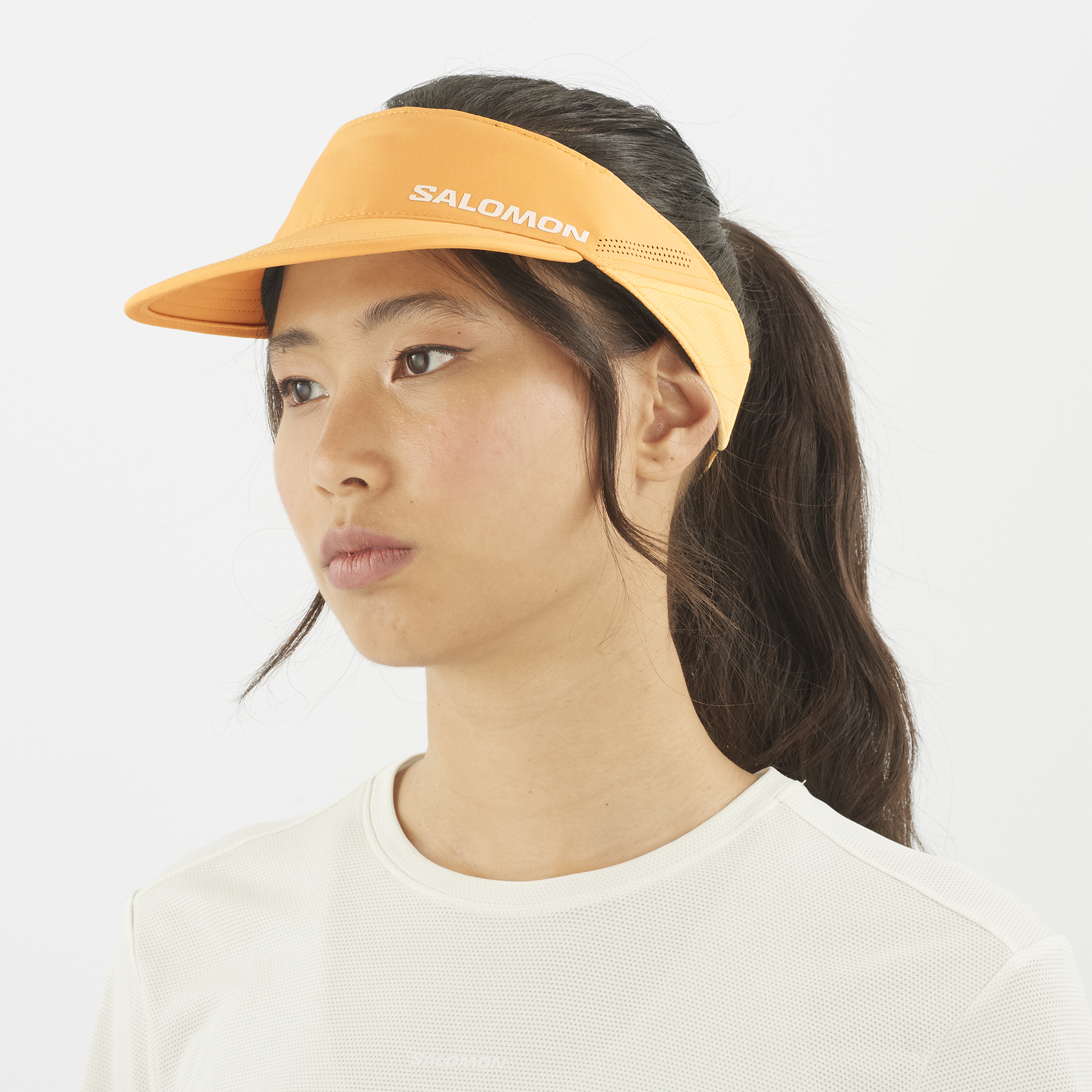 Salomon Schirmkappe SHKout Visor, apricot - machsport – Bild 