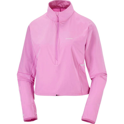 Salomon Damenshirt Sense Aero Hybrid CP PLVR W - machsport