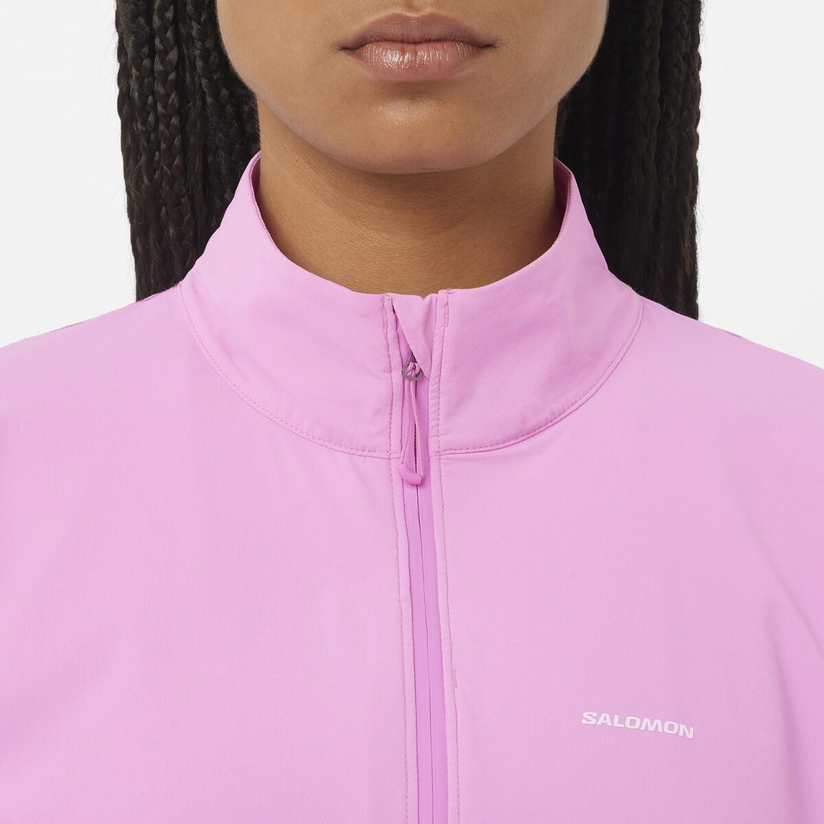 Salomon Damenshirt Sense Aero Hybrid CP PLVR W - machsport