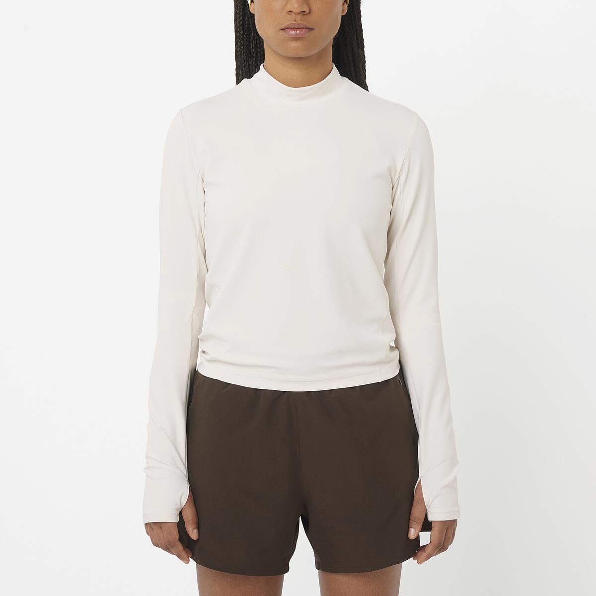 Salomon Damenshirt Shirt SHKout Bliss LS Tee - machsport