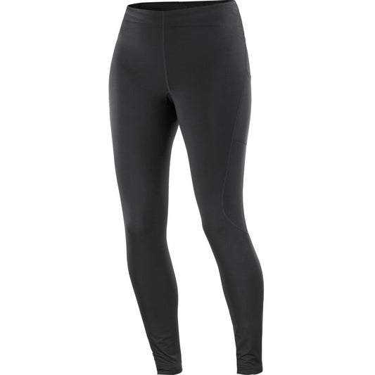 Salomon Damenlaufhose Shakeout Core Warm – schwarz / 34