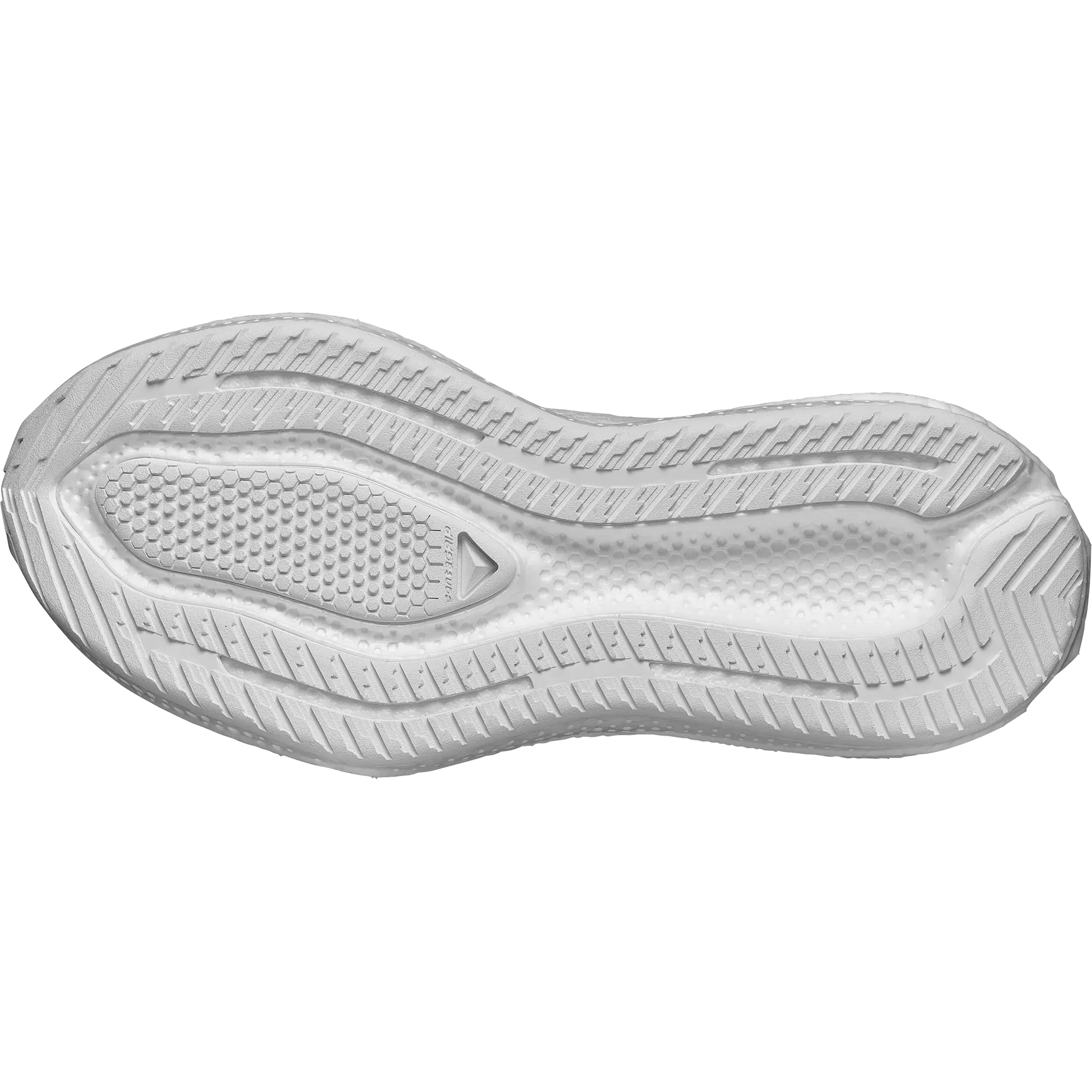Salomon Damenlaufschuhe Aero Glide 4, Straßenlaufschuhe für tägliches Trainin, white/white - machsport – Bild 