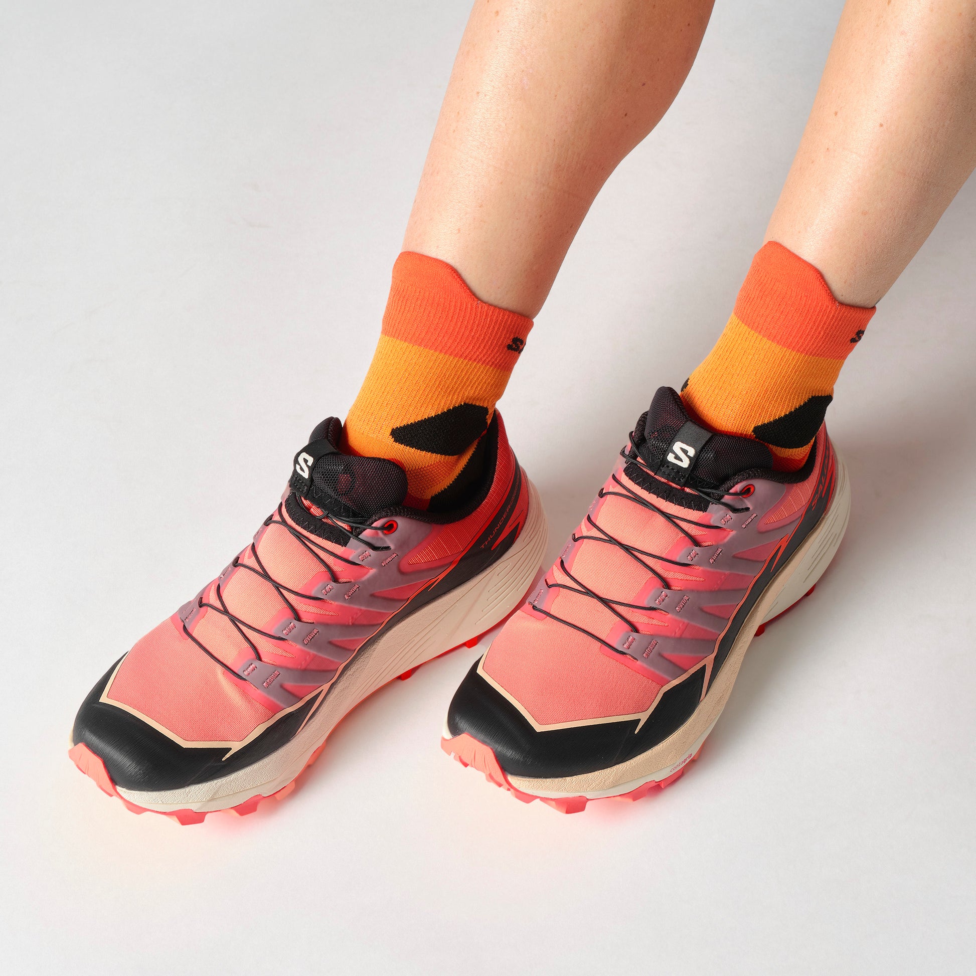 Salomon Laufschuhe Thundercross koralle - machsport – Bild 