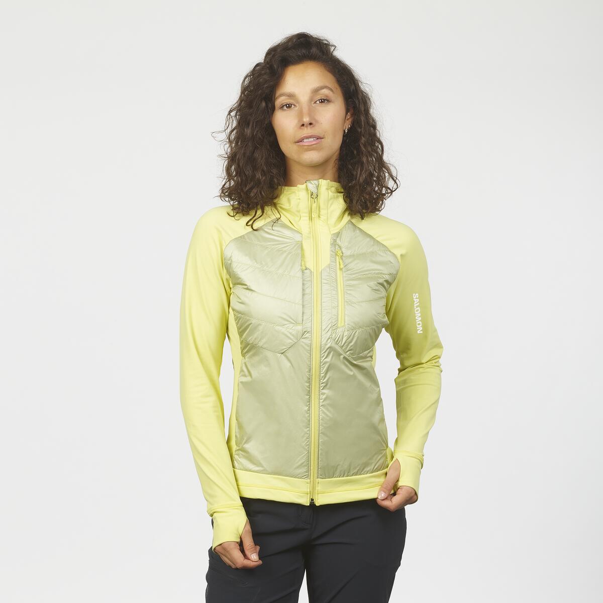 Salomon Damenlaufjacke Elixir Hybrid HD Insul - machsport – Bild 