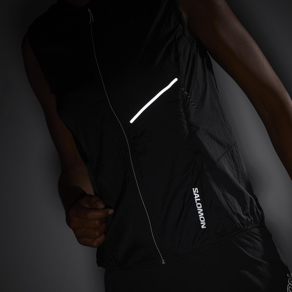 Salomon Damenweste Sense Aero Wind Vest - machsport – Bild 