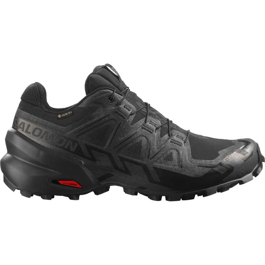 Salomon Damenlaufschuhe Speddcross 6 GTX – schwarz / 41 1/3
