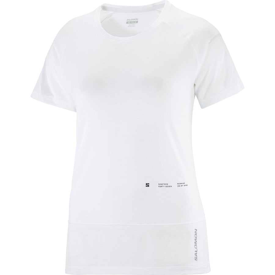 Salomon Damenshirt Cross Run Tee SS GFX - machsport