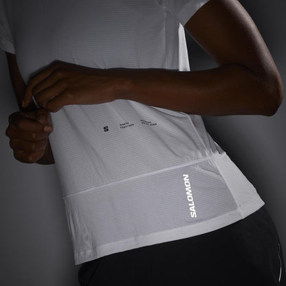 Salomon Damenshirt Cross Run Tee SS GFX - machsport