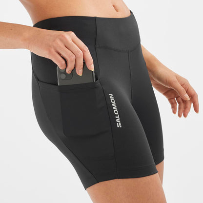 Salomon Damenhose Cross Run Short Tight - machsport