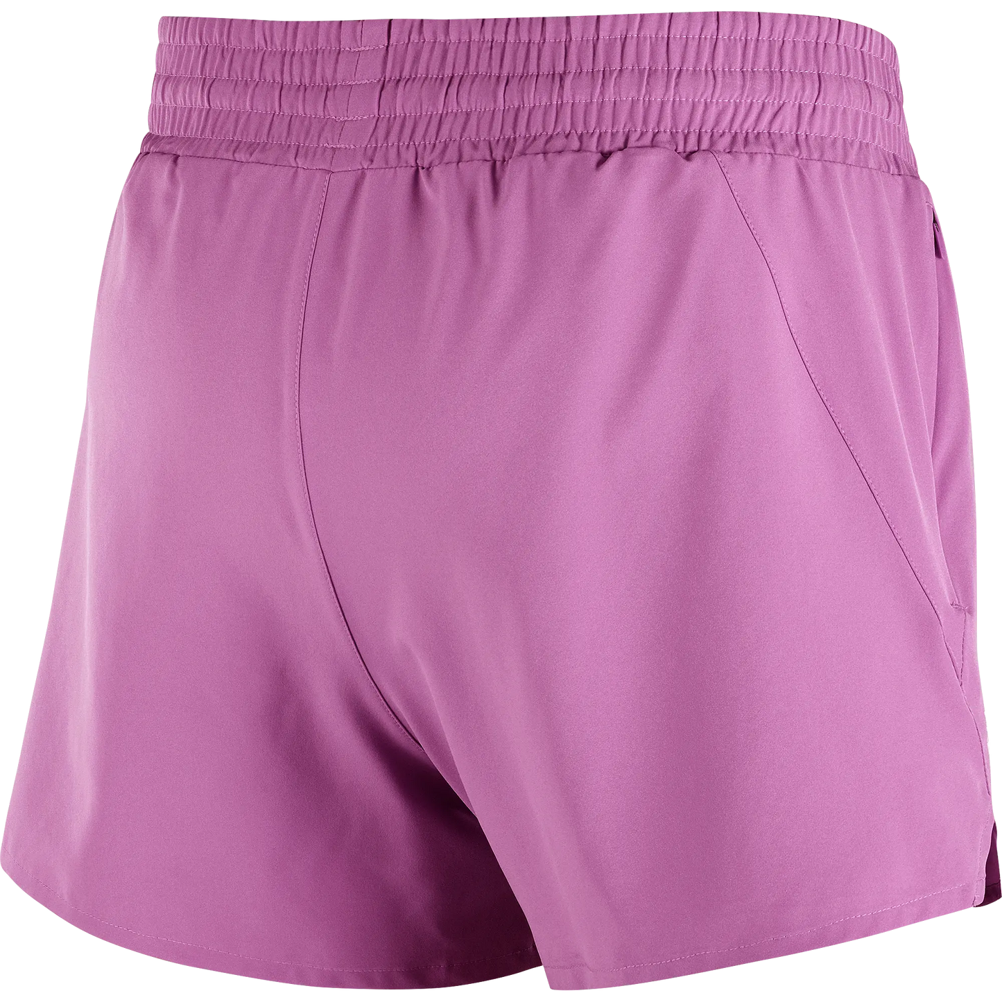 Salomon Damenlaufshort Shakeout Core 2in1 Shorts 4", 2in1 Laufshorts für Running mit Stretch-Innenhose und Reißverschlusstasche, iris orchid - machsport