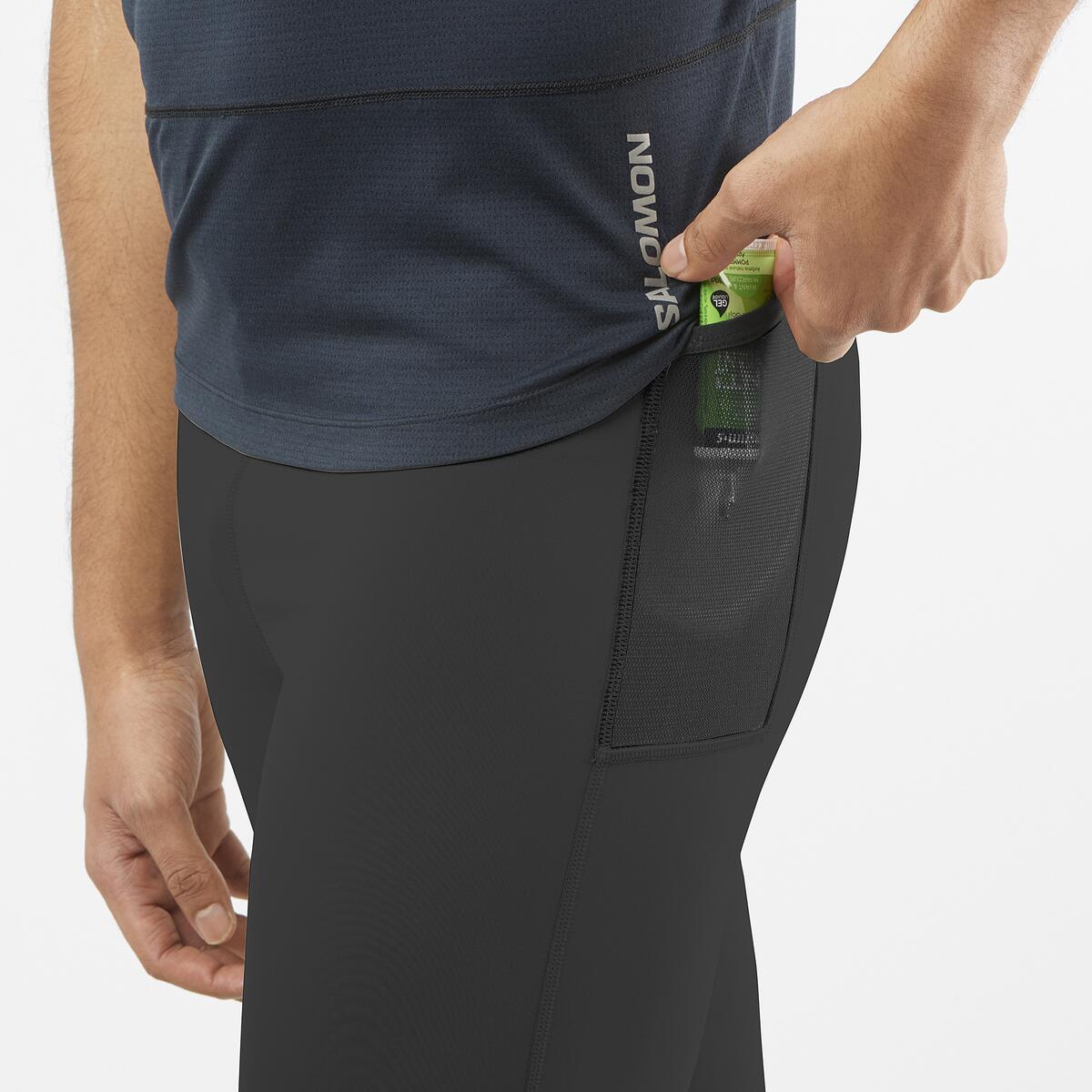 Salomon Herrenlaufhose Cross Run Tight - machsport