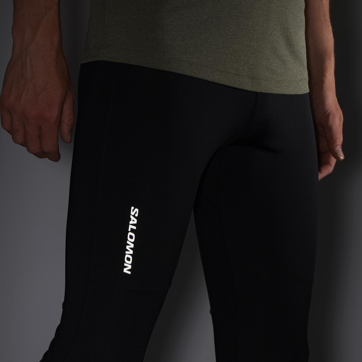 Salomon Herrenlaufhose Cross Run Tight - machsport – Bild 