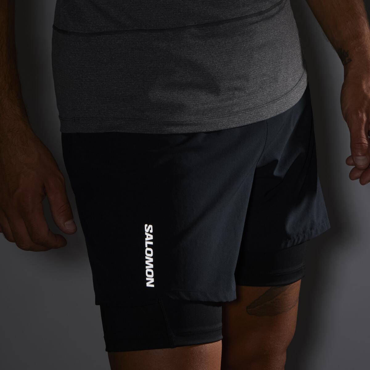 Salomon Herrenlaufhose Cross TW Shorts - machsport – Bild 