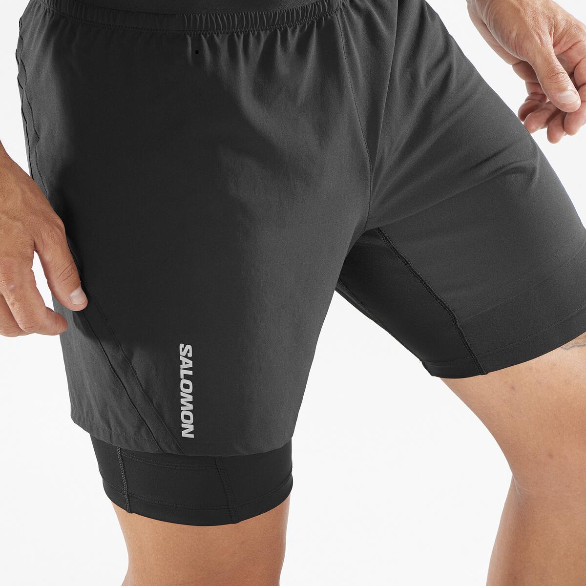 Salomon Herrenlaufhose Cross TW Shorts - machsport – Bild 