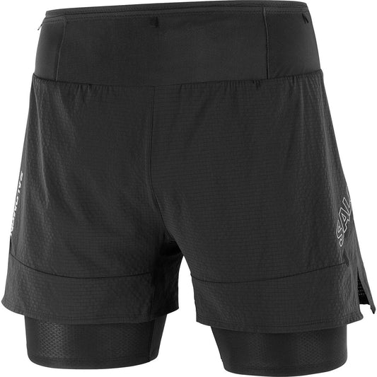 Salomon Herrenlaufhose Sense 2in1 Shorts – schwarz / XL