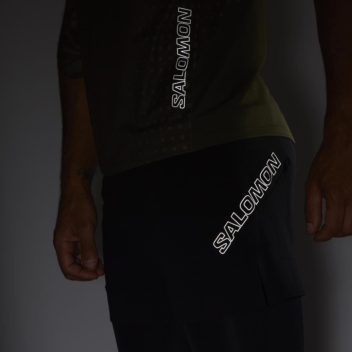 Salomon Herrenlaufhose Sense 2in1 Shorts - machsport – Bild 