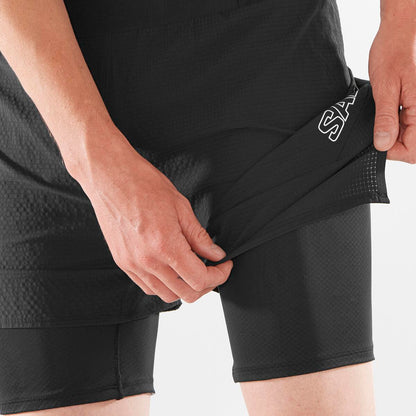 Salomon Herrenlaufhose Sense 2in1 Shorts - machsport