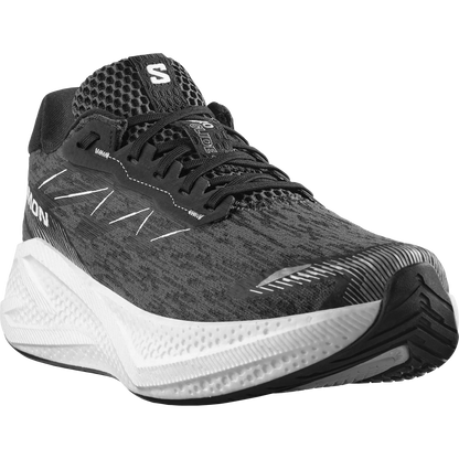 Salomon Herrenlaufschuhe Schuhe Aero Glide 4, Gravel-Laufschuhe für Straße und Gelände mit maximaler Dämpfung, black/white - machsport